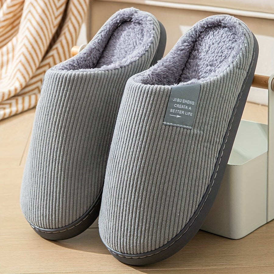 Chaussons Doublés en Polaire – Ultra-Doux, Antidérapants et Stylés