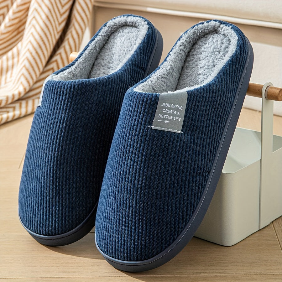Chaussons Doublés en Polaire – Ultra-Doux, Antidérapants et Stylés
