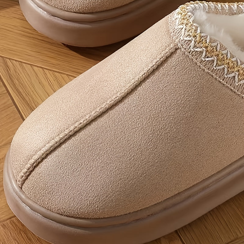 Chaussons en Polaire Doublés en Peluche – Confort & Élégance