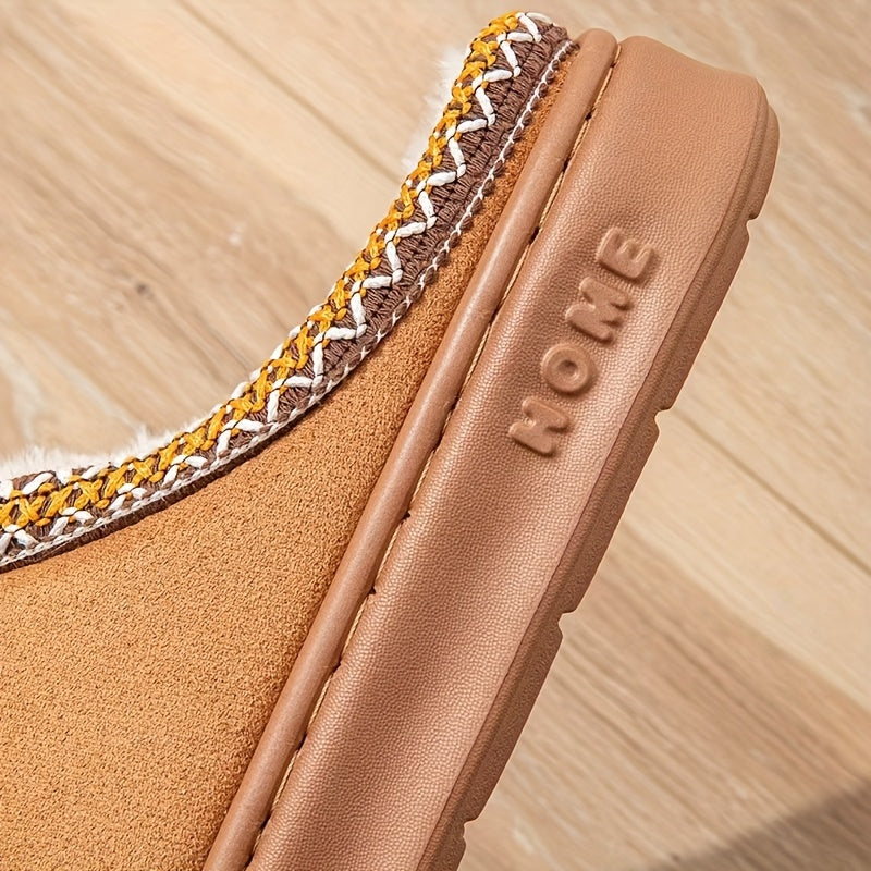 Chaussons en Polaire Doublés en Peluche – Confort & Élégance