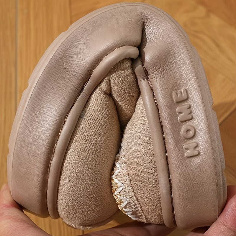 Chaussons en Polaire Doublés en Peluche – Confort & Élégance
