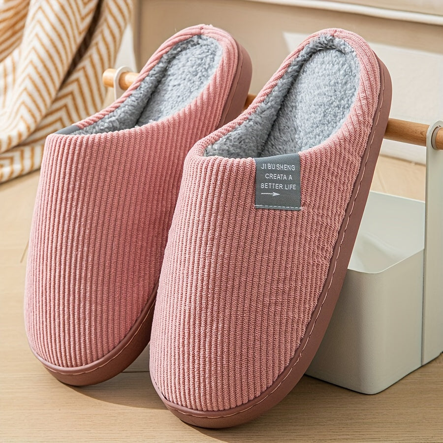 Chaussons Doublés en Polaire – Ultra-Doux, Antidérapants et Stylés