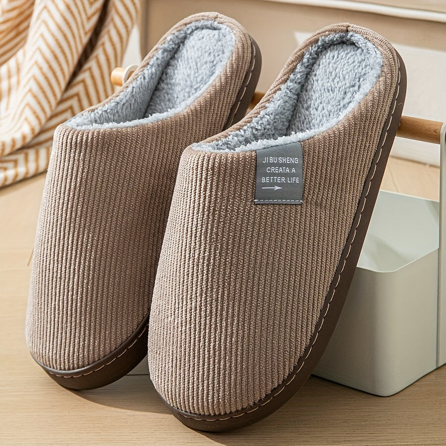 Chaussons Doublés en Polaire – Ultra-Doux, Antidérapants et Stylés